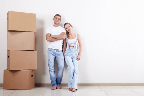Removals van service for local moves in The Hyde