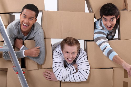 Man with van removal service for residential and business moves