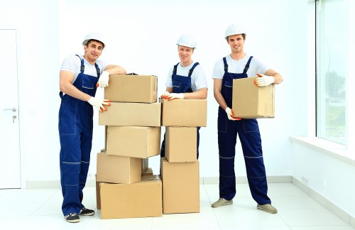 Local team handling office access and loading in The Hyde