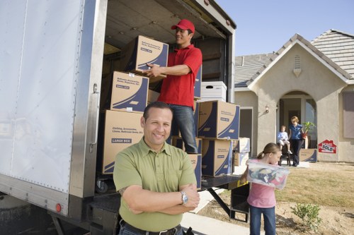 Removal team planning a local move in The Hyde