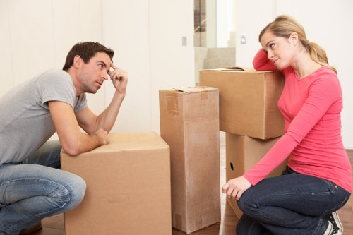 Business relocation service supporting an office move in north-west London