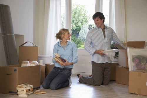 Packing and loading service for a flat move in The Hyde