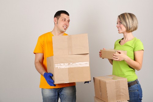 Flat and house removals service in The Hyde area