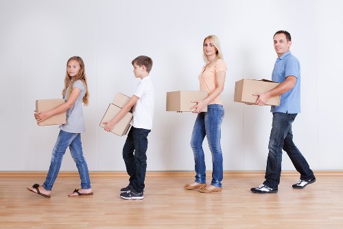Local removal van for flat and small home moves in The Hyde